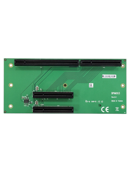 Lex System BPM003 - Riser Card / Backplane For Lex System Embedded Platforms, Designed To Expand I/O Capabilities In Industrial Applications Lex System BPM003 - Riser Card / Backplane For Lex System Embedded Platforms, Designed To Expand I/O Capabilities In Industrial Applications