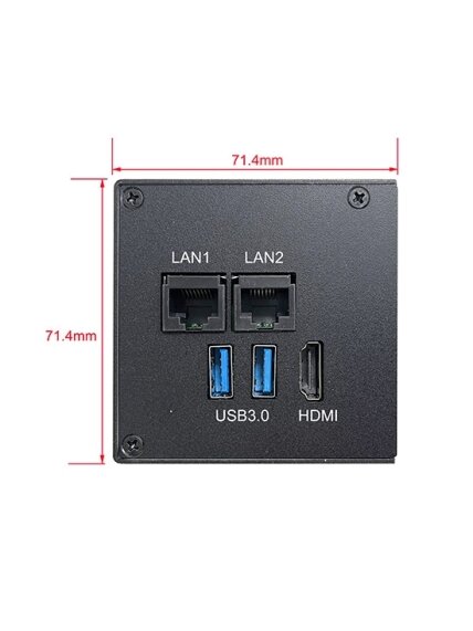 Lex System PALM - NEX - 001 - Edge Ai Computing System Featuring Nxp I.Mx8M Plus (Arm) 2