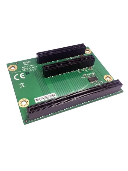 Lex System RS502 - Riser Card / Backplane For Lex System Embedded Platforms, Designed To Expand I/O Capabilities In Industrial Applications Lex System RS502 - Riser Card / Backplane For Lex System Embedded Platforms, Designed To Expand I/O Capabilities In Industrial Applications
