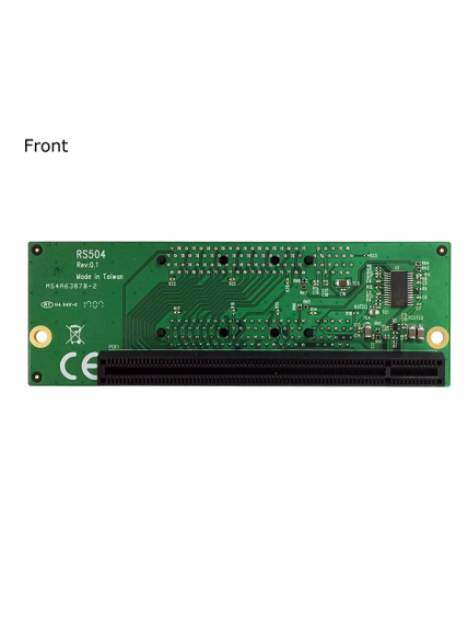 Lex System RS504 - Riser Card / Backplane For Lex System Embedded Platforms, Designed To Expand I/O Capabilities In Industrial Applications Lex System RS504 - Riser Card / Backplane For Lex System Embedded Platforms, Designed To Expand I/O Capabilities In Industrial Applications