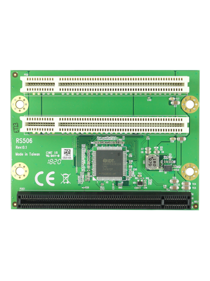 Lex System RS506 - Riser Card / Backplane For Lex System Embedded Platforms, Designed To Expand I/O Capabilities In Industrial Applications Lex System RS506 - Riser Card / Backplane For Lex System Embedded Platforms, Designed To Expand I/O Capabilities In Industrial Applications