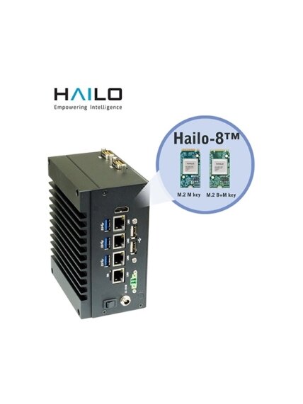 Lex System SKY 2 - 2I110D + Hailo-8™ - Edge Ai Computing System Featuring Intel Tiger Lakeup3 + Hailo8 1