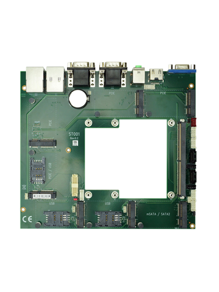 Lex System ST001 - Com Carrier / Evaluation Board For Lex System Embedded Platforms, Designed To Expand I/O Capabilities In Industrial Applications Lex System ST001 - Com Carrier / Evaluation Board For Lex System Embedded Platforms, Designed To Expand I/O Capabilities In Industrial Applications