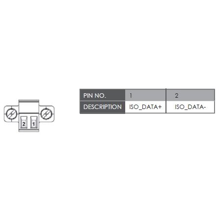 Lex System CC106 - serijinių prievadų plėtimo (Serial/Com Expansion) plokštė Lex System įterptinėms (Embedded) platformoms, I/O galimybėms praplėsti pramoninėje 3