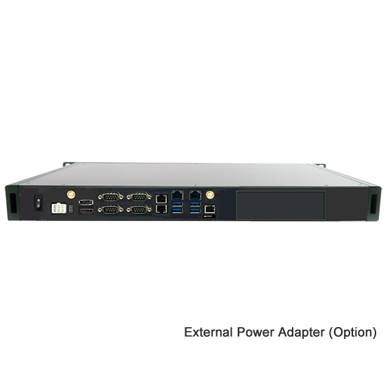 Lex System 1U Fanless CI870CW - 1U Rack pramoninis kompiuteris, Intel Core Ultra (Arrow Lake-S) 2