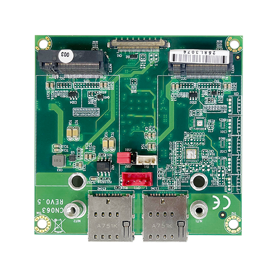 Lex System CN063 - signalų konverterio plokštė Lex System įterptinėms (Embedded) platformoms, I/O galimybėms praplėsti pramoninėje