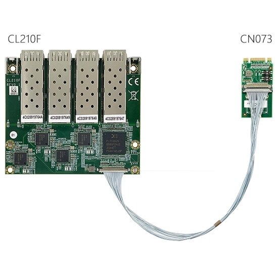 Lex System CN073 - tinklo plėtimo Kortelė Lex System įterptinėms (Embedded) platformoms, I/O galimybėms praplėsti pramoninėje 3