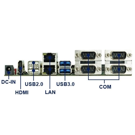 Lex System DK008 - Com nešančioji / vertinimo plokštė (Carrier / Evaluation Board) Lex System įterptinėms (Embedded) platformoms, I/O galimybėms praplėsti pramoninėje 1