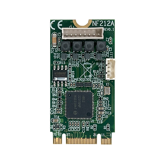 Lex System NF212A - tinklo plėtimo Kortelė Lex System įterptinėms (Embedded) platformoms, I/O galimybėms praplėsti pramoninėje