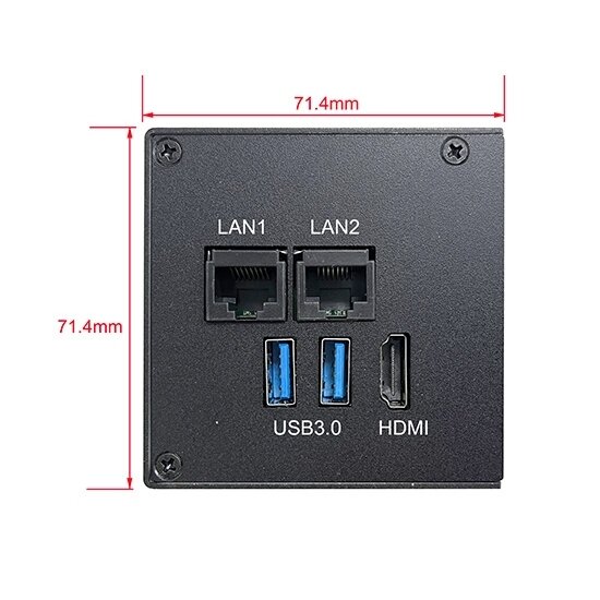 Lex System PALM - NEX - 001 - DI skaičiavimo sistema, Nxp I.Mx8M Plus (Arm) 2