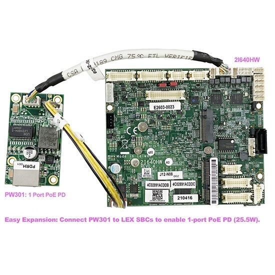 Lex System PW301 - Poe maitinimo modulis Lex System įterptinėms (Embedded) platformoms, I/O galimybėms praplėsti pramoninėje 3 Lex System PW301 - Poe maitinimo modulis Lex System įterptinėms (Embedded) platformoms, I/O galimybėms praplėsti pramoninėje 3