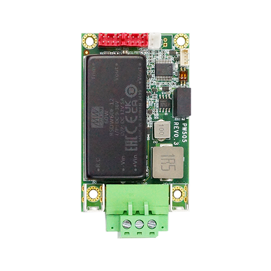 Lex System PW505 - maitinimo paskirstymo (Power Distribution) plokštė Lex System įterptinėms (Embedded) platformoms, I/O galimybėms praplėsti pramoninėje