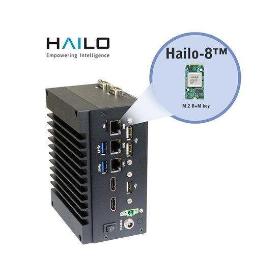 Lex System SKY 2 - 2I640DW + Hailo-8™ - DI skaičiavimo sistema, Intel Elkhart Lake + Hailo-8 1