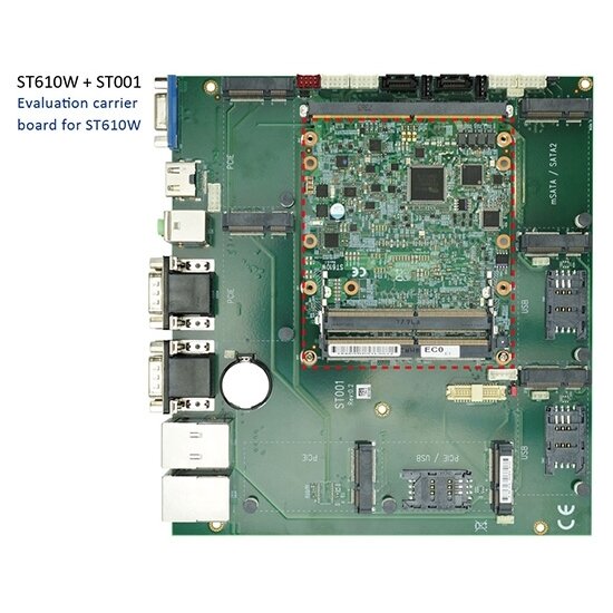 Lex System ST610W - Com Express / Com Modulis su Intel Skylake-U / Kaby Lake-U 2