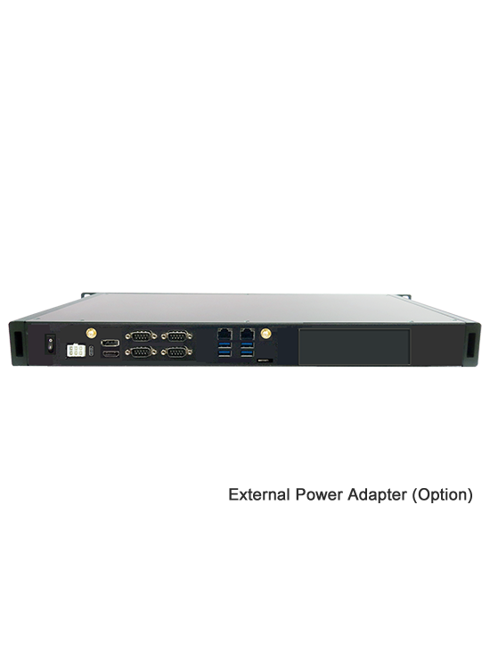 Lex System 1U Fanless CI870AW - 1U Rackmount Industrial Computer, Intel Core Ultra (Arrow Lakes) 2