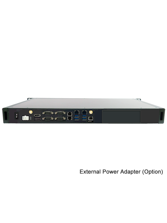 Lex System 1U Fanless CI870CW - 1U Rackmount Industrial Computer, Intel Core Ultra (Arrow Lakes) 2