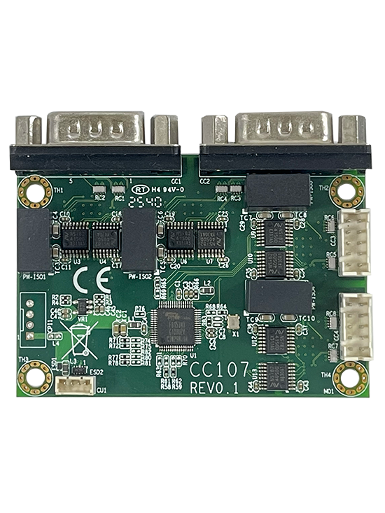 Lex System CC107 - Serial/Com Expansion Board For Lex System Embedded Platforms, Designed To Expand I/O Capabilities In Industrial Applications Lex System CC107 - Serial/Com Expansion Board For Lex System Embedded Platforms, Designed To Expand I/O Capabilities In Industrial Applications
