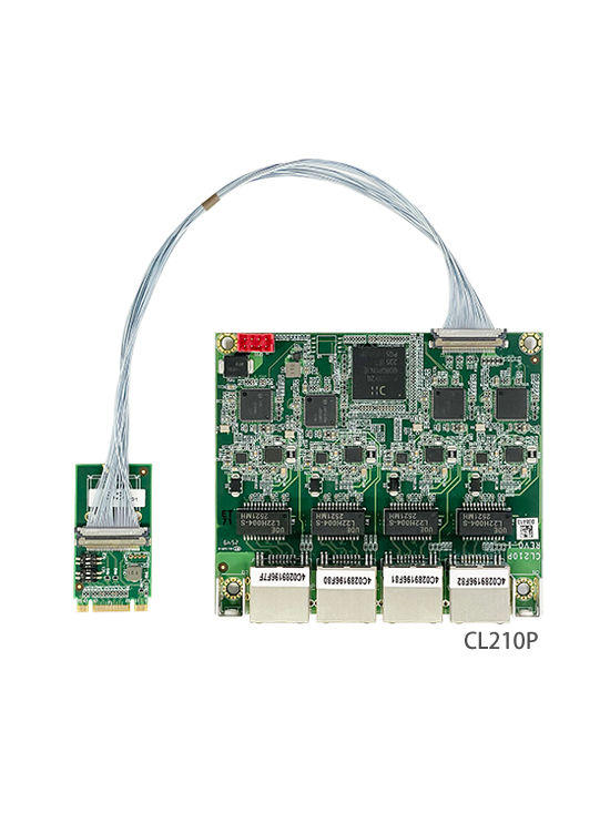 Lex System CL210P + CN073 - Network Expansion Card For Lex System Embedded Platforms, Designed To Expand I/O Capabilities In Industrial Applications.