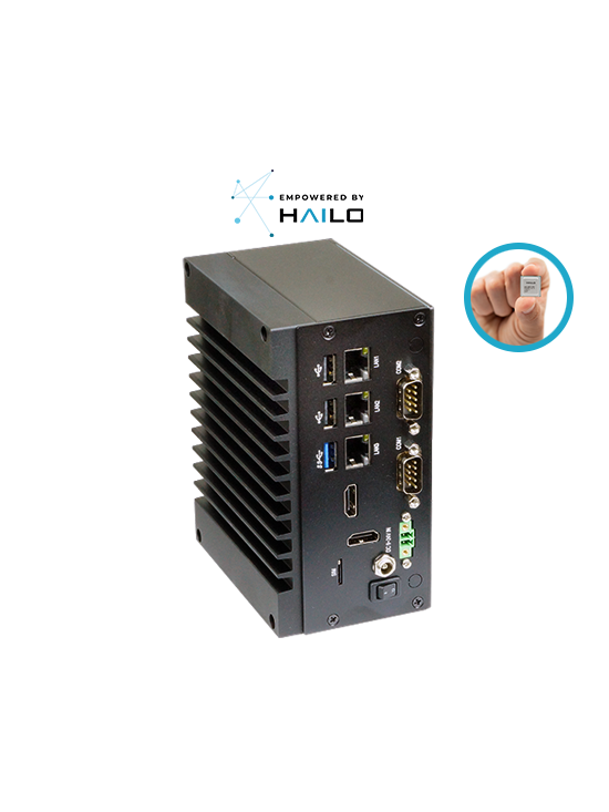 Lex System SKY 2 - 2I640HL + Hailo-8™ - Edge Ai Computing System Featuring Intel Elkhart Lake + Hailo8 1 Lex System SKY 2 - 2I640HL + Hailo-8™ - Edge Ai Computing System Featuring Intel Elkhart Lake + Hailo8 1