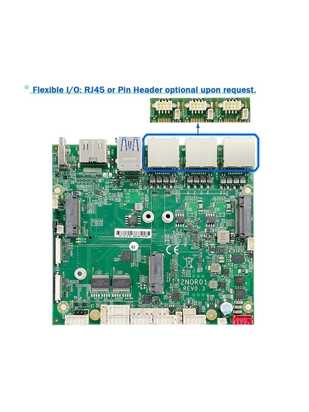Lex System 2NOR01 - Armbased Single Board Computer Featuring Nvidia Jetson Orin™ 1