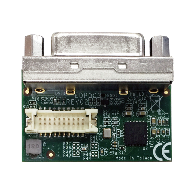 Lex System eDP003 - vaizdo/garso plėtimo (Expansion) plokštė Lex System įterptinėms (Embedded) platformoms, I/O galimybėms praplėsti pramoninėje