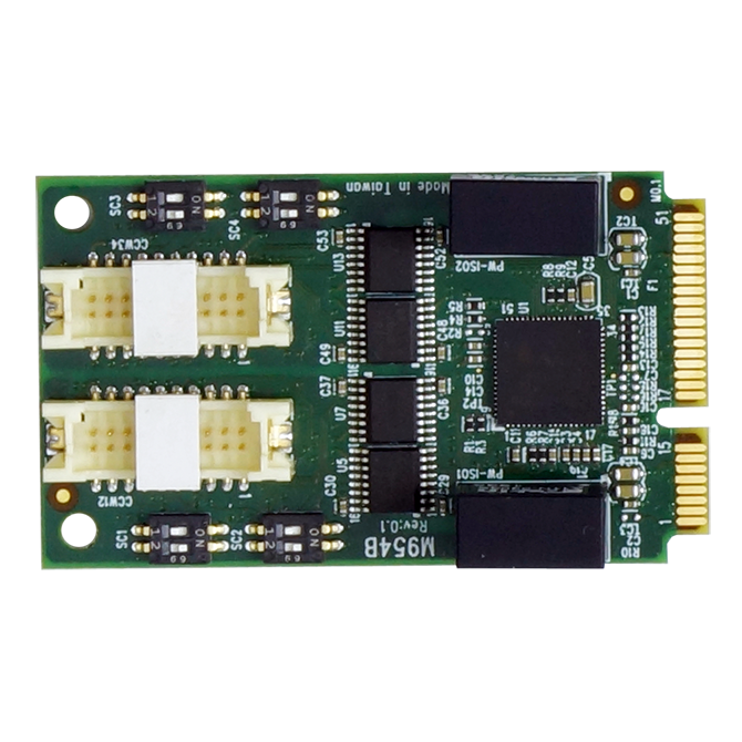 Lex System M954B - Serial/Com plėtimo (Expansion) kortelė Lex System įterptinėms (Embedded) platformoms, I/O galimybėms praplėsti pramoninėje