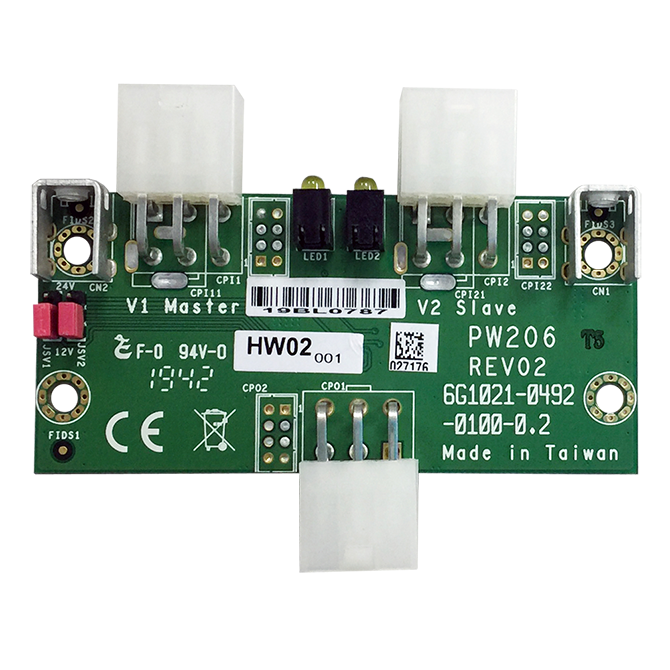 Lex System PW206 - maitinimo paskirstymo (Power Distribution) plokštė Lex System įterptinėms (Embedded) platformoms, I/O galimybėms praplėsti pramoninėje
