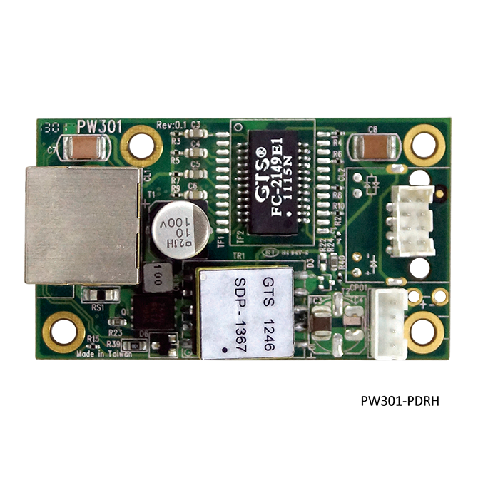Lex System PW301 - Poe maitinimo modulis Lex System įterptinėms (Embedded) platformoms, I/O galimybėms praplėsti pramoninėje Lex System PW301 - Poe maitinimo modulis Lex System įterptinėms (Embedded) platformoms, I/O galimybėms praplėsti pramoninėje