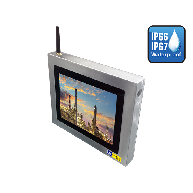Lex System Stainless 15.1" PPC + 2I385HW - 15.1" nerūdijančio plieno panelinis PC, IP66/69K apsauga