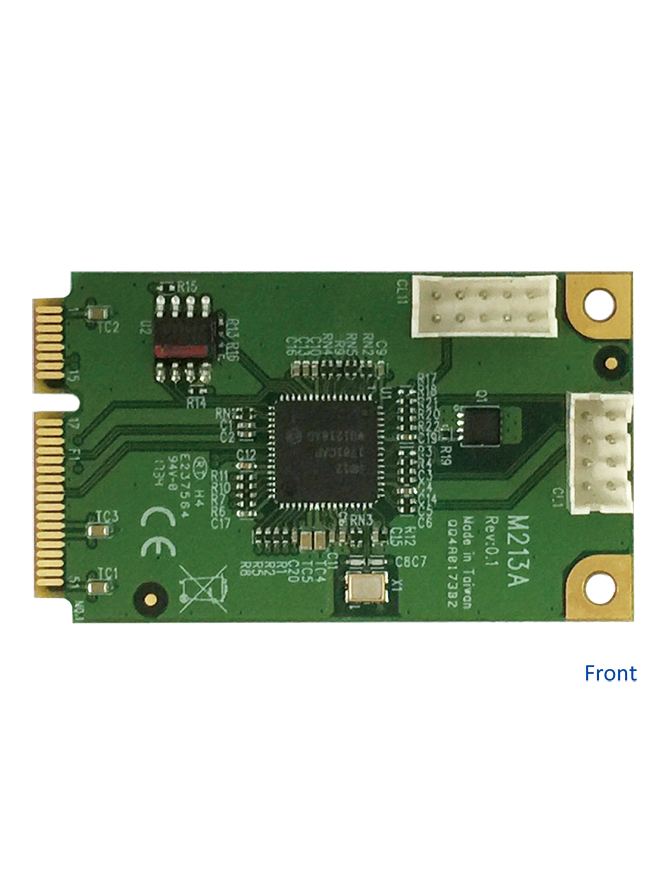 Lex System M213A + CN052 - Network Expansion Card For Lex System Embedded Platforms, Designed To Expand I/O Capabilities In Industrial Applications