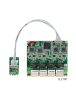 Lex System CL210P + CN073 - Network Expansion Card For Lex System Embedded Platforms, Designed To Expand I/O Capabilities In Industrial Applications.