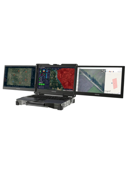 Milbook FS3-1560L - 15.6" triple-screen rugged laptop Milbook FS3-1560L - 15.6" triple-screen rugged laptop