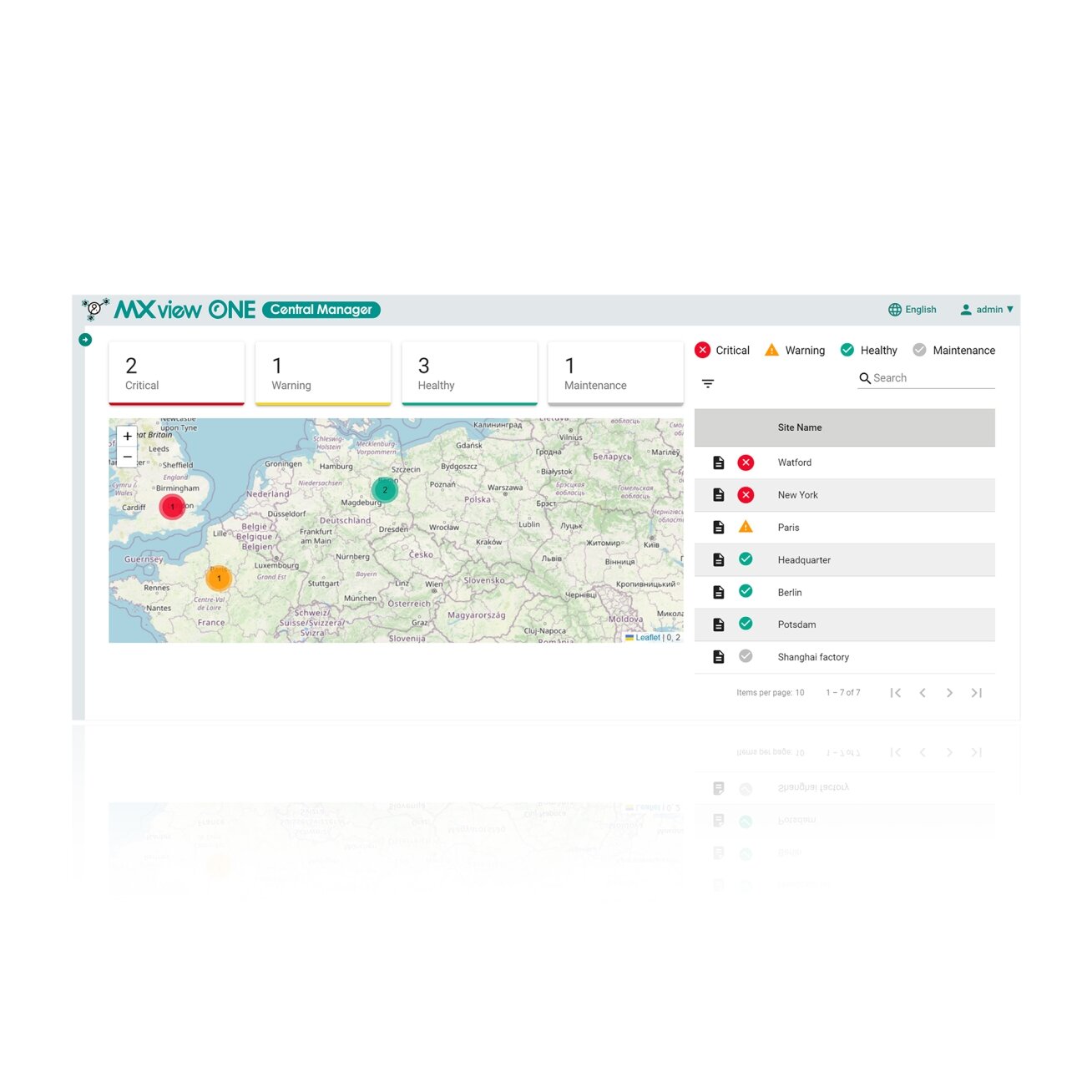 Moxa (LIC-MXviewOneCM-ADD-WIRELESS-XS-SR) MXview vienas Central Manager licencija į įjungti belaidis papildinys skirta MXview vienas vietos, pritaikomas vieta kiekis (mažiausias 1 vieta) 3 Moxa (LIC-MXviewOneCM-ADD-WIRELESS-XS-SR) MXview vienas Central Manager licencija į įjungti belaidis papildinys skirta MXview vienas vietos, pritaikomas vieta kiekis (mažiausias 1 vieta) 3