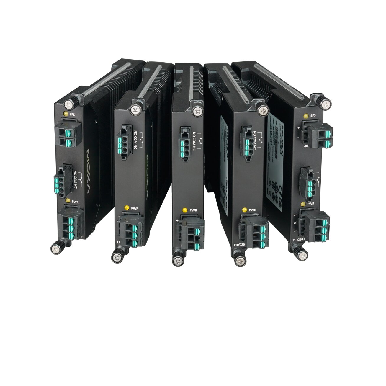 Moxa (PWR-HV-P48) maitinimo šaltinis modulis (110/220 VAC/VDC) su sistema maitinimo įėjimas, relė, PoE maitinimo įėjimas 2