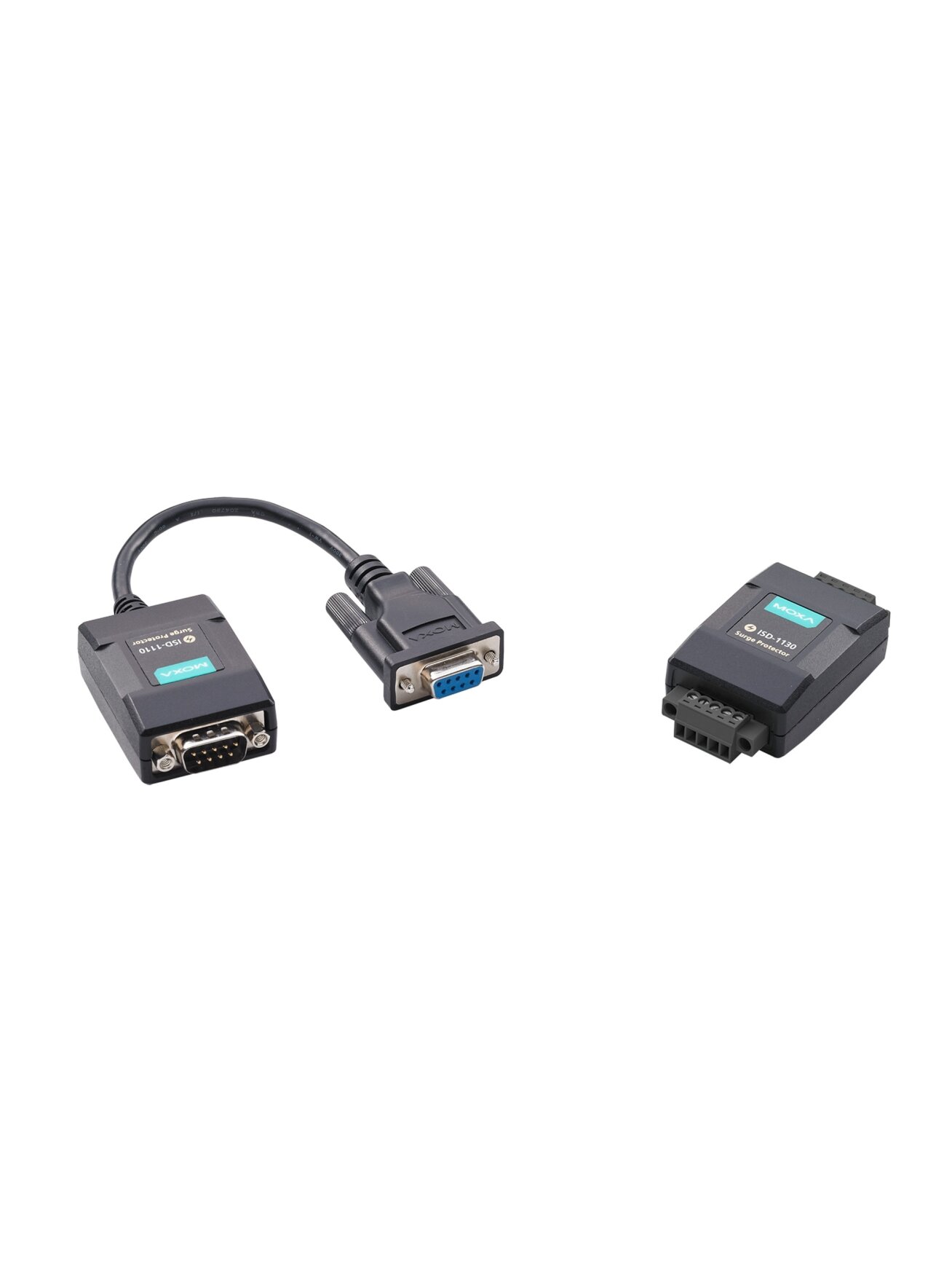 Moxa (ISD-1130-T) 4 data line entry surge protector, RS-422/485, 4 kV surge protection, -40 to 85°C operating temperature 3