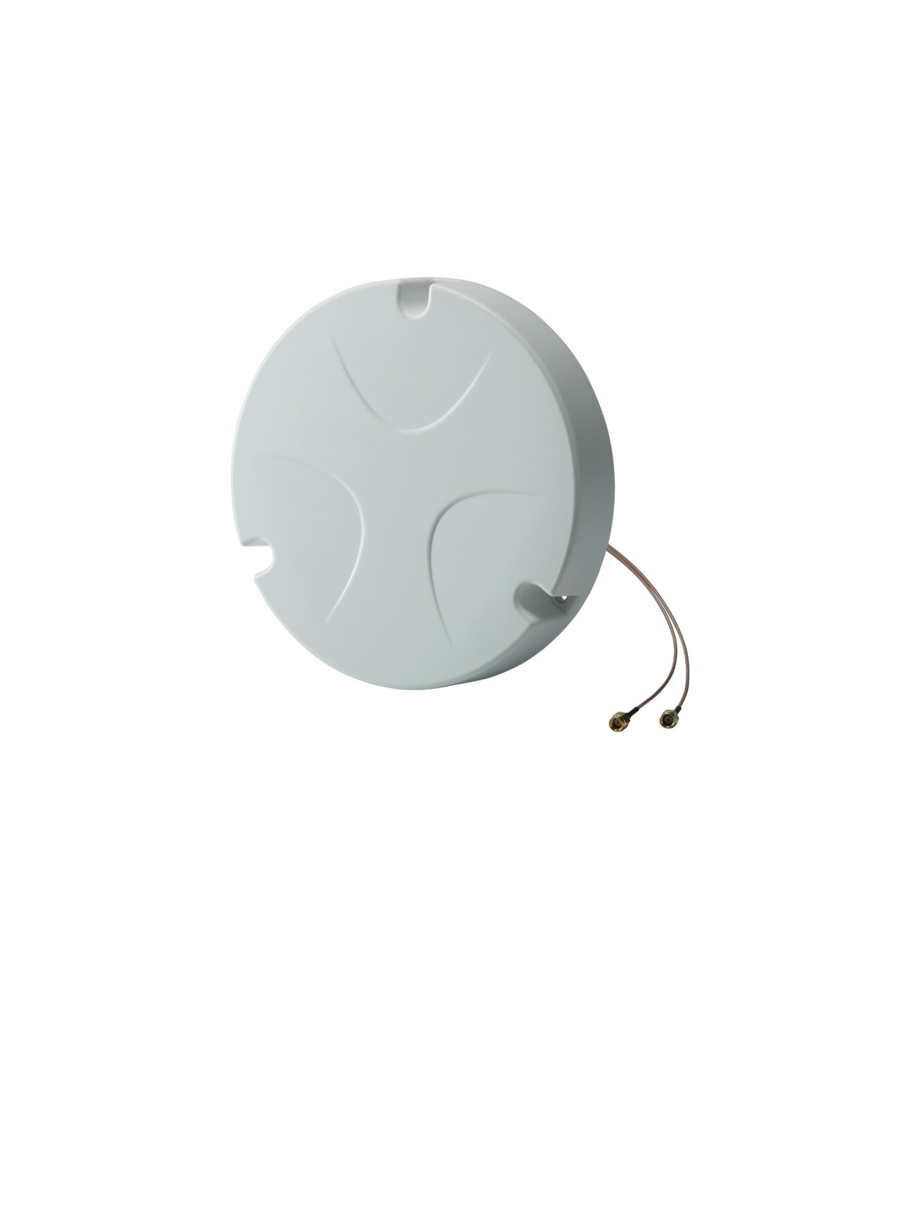 Moxa (MAT-WDB-CA-RM-2-0205) 2.4/5 GHz, ceiling antenna, 2/5 dBi, MIMO 2x2, RP-SMA-type (male) 2 Moxa (MAT-WDB-CA-RM-2-0205) 2.4/5 GHz, ceiling antenna, 2/5 dBi, MIMO 2x2, RP-SMA-type (male) 2