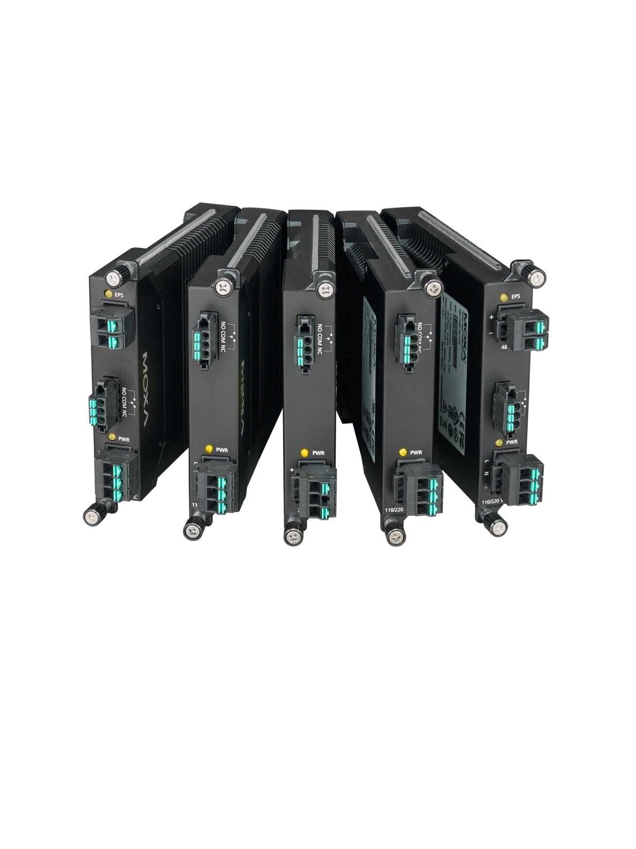 Moxa (PWR-HV-P48) Power supply module (110/220 VAC/VDC) with system power input, relay, PoE power input 2