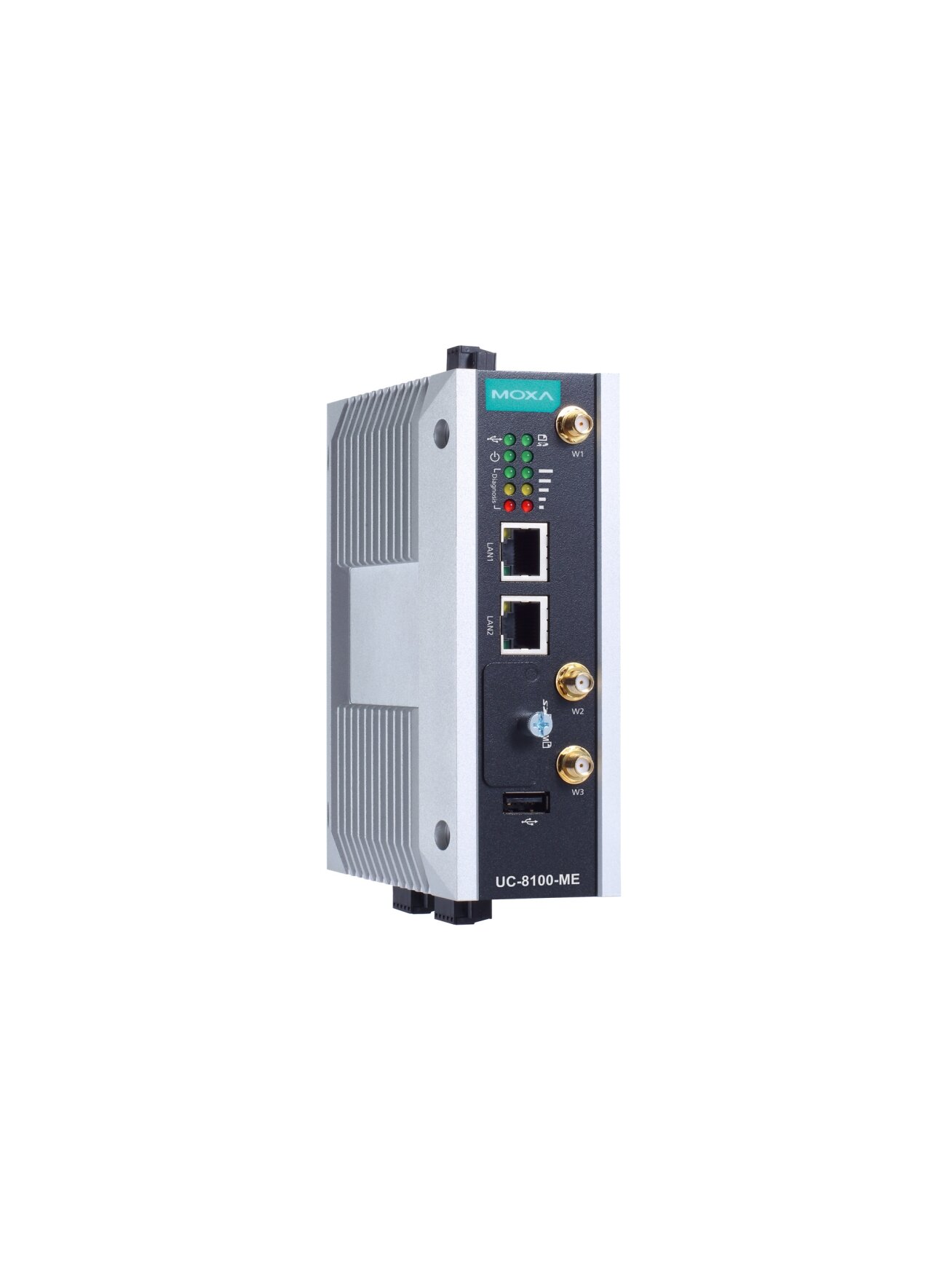 Moxa (UC-8112-ME-T-LX) Arm-based wireless-enabled DIN-rail industrial computer with 1 GHz CPU, 512 MB RAM, 2 Ethernet ports, 2 serial ports, 1 Mini PCIe slot, -40 to 85°C operating temperature 3 Moxa (UC-8112-ME-T-LX) Arm-based wireless-enabled DIN-rail industrial computer with 1 GHz CPU, 512 MB RAM, 2 Ethernet ports, 2 serial ports, 1 Mini PCIe slot, -40 to 85°C operating temperature 3
