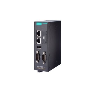 Moxa (AIG-101-T-AP) 2 prievadų Modbus RTU/ASCII/TCP į MQTT/Azure/AWS debesijai pritaikytas tinklų sietuvas su integruotu LTE Cat. 1 Modulis, skirtas Azijos ir Ramiojo vandenyno regionas, Darbinė temperatūra: -40...70 °C Moxa (AIG-101-T-AP) 2 prievadų Modbus RTU/ASCII/TCP į MQTT/Azure/AWS debesijai pritaikytas tinklų sietuvas su integruotu LTE Cat. 1 Modulis, skirtas Azijos ir Ramiojo vandenyno regionas, Darbinė temperatūra: -40...70 °C