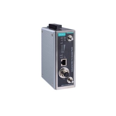 Moxa (AWK-3131A-SSC-RTG-US-CT-T) Wi-Fi 4 (802.11n) traukinyje montuojamas traukinio ir antžeminės infrastruktūros ryšio su vienu radijo moduliu prieigos taškas / klientas, SC jungtys, IP30, US dažnių juosta, Darbinė temperatūra: -40...75 °C, apsauginė ele Moxa (AWK-3131A-SSC-RTG-US-CT-T) Wi-Fi 4 (802.11n) traukinyje montuojamas traukinio ir antžeminės infrastruktūros ryšio su vienu radijo moduliu prieigos taškas / klientas, SC jungtys, IP30, US dažnių juosta, Darbinė temperatūra: -40...75 °C, apsauginė ele