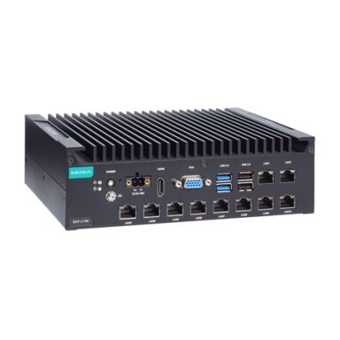 Moxa (BXP-C100-C1-8L-T) dėžė kompiuteris, komplektacija: Intel® Celeron® 6305E procesorius, 10 LAN prievadai, 2 nuosekliojo ryšio prievadai, 4 skaitmeniniai įėjimai (DI), 4 skaitmeniniai išėjimai (DO), 2 USB 3.0 prievadai, 4 USB 2.0 prievadai, 1 VGA priev Moxa (BXP-C100-C1-8L-T) dėžė kompiuteris, komplektacija: Intel® Celeron® 6305E procesorius, 10 LAN prievadai, 2 nuosekliojo ryšio prievadai, 4 skaitmeniniai įėjimai (DI), 4 skaitmeniniai išėjimai (DO), 2 USB 3.0 prievadai, 4 USB 2.0 prievadai, 1 VGA priev