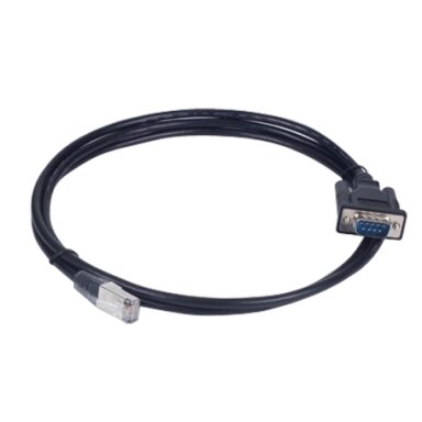 Moxa (CBL-RJ45SM9-150) 8 kontaktų RJ45 į DB9 kištukas nuoseklusis ryšys kabelis su ekranavimas, 1.5m Moxa (CBL-RJ45SM9-150) 8 kontaktų RJ45 į DB9 kištukas nuoseklusis ryšys kabelis su ekranavimas, 1.5m