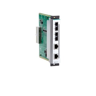 Moxa (CM-600-2SSC/2TX) Fast Ethernet sąsaja modulis, komplektacija: 2 10/100BaseT(X) prievadai, RJ45 jungtys, ir 2 100BaseFX vienamodis prievadai, SC jungtys, Darbinė temperatūra: -40...75 °C Moxa (CM-600-2SSC/2TX) Fast Ethernet sąsaja modulis, komplektacija: 2 10/100BaseT(X) prievadai, RJ45 jungtys, ir 2 100BaseFX vienamodis prievadai, SC jungtys, Darbinė temperatūra: -40...75 °C