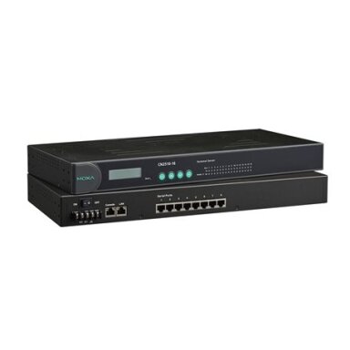 Moxa (CN2510-16-48V) 16 prievadų RS-232 asinchroninis serveris, +/-48 VDC maitinimo įėjimas Moxa (CN2510-16-48V) 16 prievadų RS-232 asinchroninis serveris, +/-48 VDC maitinimo įėjimas