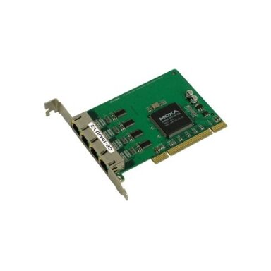 Moxa (CP-104UL w/o Cable) 4 prievadų RS-232 Žemo profilio universali PCI nuosekliojo ryšio plokštė, be kabelis Moxa (CP-104UL w/o Cable) 4 prievadų RS-232 Žemo profilio universali PCI nuosekliojo ryšio plokštė, be kabelis