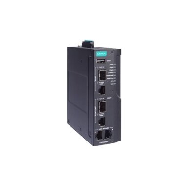 Moxa (EDR-G9004-VPN-2MGTXSFP-T) pramoninis saugus maršrutizatorius, komplektacija: 2 Gigabit varinis prievadai su karta3 apėjimo funkcija, 2 Gigabit varinis/SFP kombinuoti prievadai su ugniasienė/NAT/VPN, 12/24/48 VDC įėjimas įtampa, Darbinė temperatūra: Moxa (EDR-G9004-VPN-2MGTXSFP-T) pramoninis saugus maršrutizatorius, komplektacija: 2 Gigabit varinis prievadai su karta3 apėjimo funkcija, 2 Gigabit varinis/SFP kombinuoti prievadai su ugniasienė/NAT/VPN, 12/24/48 VDC įėjimas įtampa, Darbinė temperatūra: