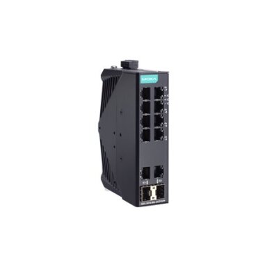 Moxa (EDS-2010-ML-2GTXSFP) nevaldomas Gigabit Ethernet komutatorius, komplektacija: 8 10/100BaseT(X) prievadai, 2 10/100/1000BaseT(X) arba 100/1000BaseSFP prievadai, dvigubas 12/24/48 maitinimo įėjimai, Darbinė temperatūra: -10...60 °C Moxa (EDS-2010-ML-2GTXSFP) nevaldomas Gigabit Ethernet komutatorius, komplektacija: 8 10/100BaseT(X) prievadai, 2 10/100/1000BaseT(X) arba 100/1000BaseSFP prievadai, dvigubas 12/24/48 maitinimo įėjimai, Darbinė temperatūra: -10...60 °C