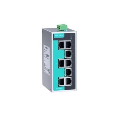 Moxa (EDS-208A) nevaldomas Ethernet komutatorius, komplektacija: 8 10/100BaseT(X) prievadai, Darbinė temperatūra: -10...60 °C Moxa (EDS-208A) nevaldomas Ethernet komutatorius, komplektacija: 8 10/100BaseT(X) prievadai, Darbinė temperatūra: -10...60 °C