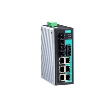Moxa (EDS-309-3M-SC) nevaldomas Ethernet komutatorius, komplektacija: 6 10/100BaseT(X) prievadai, 3 100BaseFX daugiamodis prievadai su SC jungtys, relė išėjimas įspėjimas, Darbinė temperatūra: 0...60 °C Moxa (EDS-309-3M-SC) nevaldomas Ethernet komutatorius, komplektacija: 6 10/100BaseT(X) prievadai, 3 100BaseFX daugiamodis prievadai su SC jungtys, relė išėjimas įspėjimas, Darbinė temperatūra: 0...60 °C