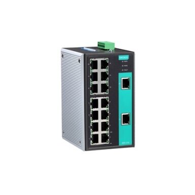 Moxa (EDS-316) nevaldomas Ethernet komutatorius, komplektacija: 16 10/100BaseT(X) prievadai, relė išėjimas įspėjimas, Darbinė temperatūra: -10...60 °C Moxa (EDS-316) nevaldomas Ethernet komutatorius, komplektacija: 16 10/100BaseT(X) prievadai, relė išėjimas įspėjimas, Darbinė temperatūra: -10...60 °C